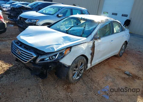 2016 Hyundai Sonata Se z USA, uszkodzony, nr VIN 5NPE24AF7GH408101